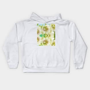 Helleborus x hybridus  Double white with spots  Hellebore Kids Hoodie